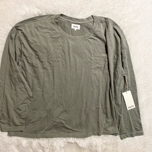 Mate The Label Tencel Long Sleeve Sleep Tee - Picture 1 of 11
